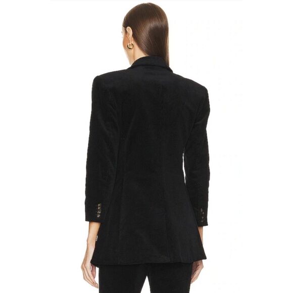 Helsa (Elsa Hosk) Black Corduroy Blazer Size M Revolve NWT - Picture 3 of 11